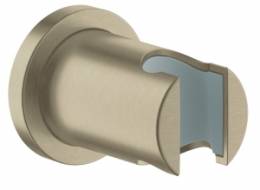 Rainshower neutral dušo galvutės laikiklis su žiedeliu, brushed nickel