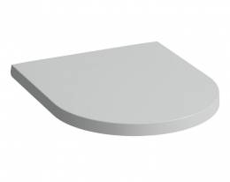 WC dangtis Kartell BY LAUFEN  su Soft Close, lengvai nuimamas, pilkas matinis