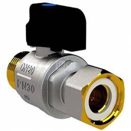 SENA VA30 DK tiesus ventilis 1/2" v/i, su laisva veržle