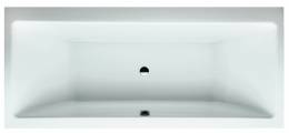 Vonia Laufen PRO 180x80 cm, įleidžiamas modelis, talpa 225 l.,  balta