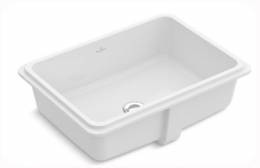 Praustuvas montuojamas iš apačios Villeroy&Boch Tube 555x405x185mm, be sifono, white alpin spalva