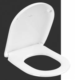 WC dangtis Villeroy&Boch Antao, 374x438x42mm Soft-close, white alpin spalva
