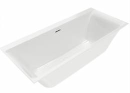 Akrilinė vonia Villeroy&Boch Subway 3.0 1700x750, komplekte su kojomis ir sifonu, balta spalva
