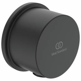 Ideal Standard pajungimo alkūnė 1/2" dušo žarnai, juodas matinis