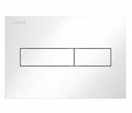 Nuleidimo mygtukas INEO HORIZON, Dual Flush, balta spalva