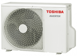 Išorinė inverter split tipo dalis Toshiba Haori  Nordic / Polar+ Black_White (R32 freonas) 2,8 /3,2 kW