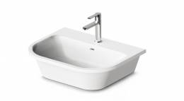Akmens masės praustuvas PAA Vario 595 x 470 mm, balta spalva