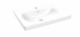 Praustuvas Villeroy&Boch Skyla 600x460x163mm, su skyle maišytuvui, white alpin spalva