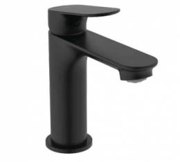 Praustuvo maišytuvas Ideal Standard CeraLife O H100  su „click-clack“ dugno vožtuvu, 3,8 l/min, matinė juoda