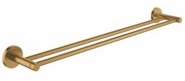 Rankšluosčių laikiklis Grohe Essentials,600 mm, dvigubas gold-brushed cool sunrise