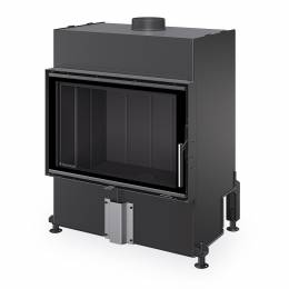 Plieninis židinio ugniakuras Romotop HEAT H4Z 06, 70.50, juoda pakura IGN