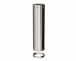 DW dūmtraukio segm. HeatUp NPNP d.130/180, L-1.0m (H221 1 1101 0130 100)