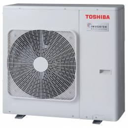 Išorinė multisplit dalis Toshiba (R32 freonas) 7,5 (4,1~9,0) / 9,0 (2,0~11,2) kW (maks. 3 vidinės dalys)