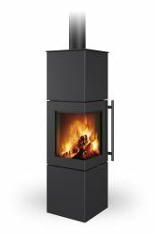 Plieninė krosnelė Romotop Esquina H 30, plieninė