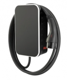 EV krovimo stotelė VOOL 22 kW Matte black su DLM funkcija