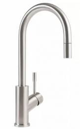 Virtuvinis maišytuvas su ištraukiamu dušeliu Villeroy&Boch Umbrella Flex, nerūdijantis plienas