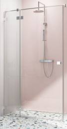 Idea PDD šoninės sienelės 80Lx90R 800x900x2005 chrome/transparent