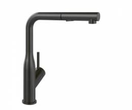 Plautuvės maišytuvas su ištraukiama žarna Villeroy&Boch Subway Style antracito