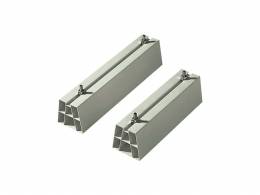 Atrama 1000x100x100mm(balta). Maksimali apkrova 400 kg. (pilna dėžė 4vnt.)
