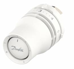 Termostatinė galva Danfoss Redia M30x1,5, 8-28 °C, skirta prijungimui prie apat. jungimo rad. Pilno uždarymo funkcija