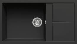 Granitinė plautuvė ELLECI  UNICO 410 86X50 juoda 40 J016192