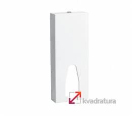 Kartell By Laufen pastatomas WC bakelis UNIVERSAL, įvadas bakelio apačioje, kairėje pusėje
