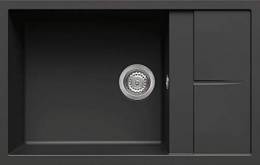 Granitinė plautuvė ELLECI  UNICO 310 78X50 juoda 40 J016195
