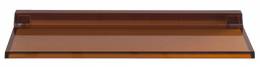 Kartell by LAUFEN Sieninė lentyna Shelfish 450 x 155 mm, spalva gintarinė
