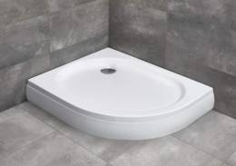 Dušo padėklas Radaway Patmos E 100x80L, baltas