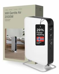 Tepalinis šildytuvas Mill Gentle Air 2000W, LED ekranas, baltas