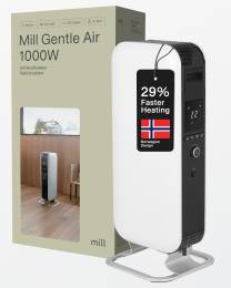 Tepalinis šildytuvas Mill Gentle Air 1000W, LED ekranas, baltas