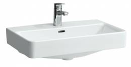Praustuvas Laufen PRO S Compact 60x38cm, su 1 anga maišytuvui viduryje, baltas