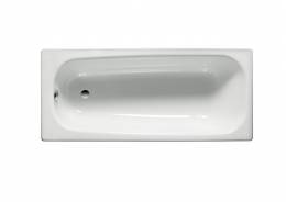 CONTESA plieninė vonia 120x70 cm , balta