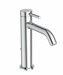 Ideal Standard CERALINE Nuovo H120 maišytuvas praustuvui su metaliniu dugno, 3,8 l/min, chromas