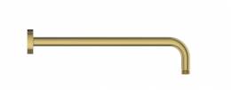 Ideal Standard 400 mm alkūnė iš sienos dušui, brushed gold spalva