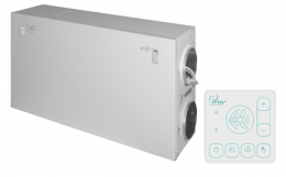 Rekuperatorius ENSY WAVE 300HH lubinis deš.p.  su Wi-Fi ir Bluetooth valdikliu