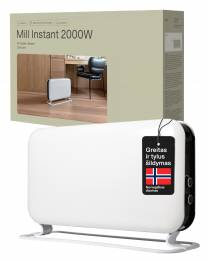 Konvekcinis šildytuvas Mill Instant Mec 2000W, baltas