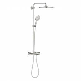 Termostatinė dušo sistema Rainshower SmartActive 310 9,5l, supersteel infinity finish spalva