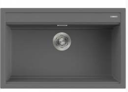 Granitinė plautuvė ELLECI  BEST 130, 790x510, t.pilka K99 J017256