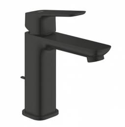 Praustuvo maišytuvas Grohe Cubeo ES, 1/2", M dydžio, matinė juoda sp.