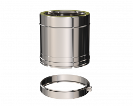 DW dūmtraukio segm. HeatUp NPNP d.180/230, L-0.25m (H221 1 1101 0180 025)