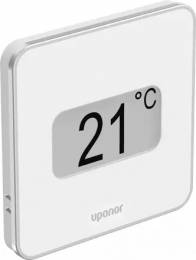 Uponor Smatrix Base termostatas + drėg. daviklis Style T-149 Bus baltas