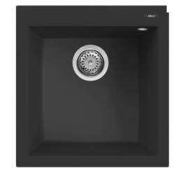 Granitinė plautuvė ELLECI  QUADRA  102 47.1x50.1 juoda 40 J016187