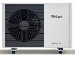 Šilumos siurblys oras/vanduo aroTHERM VWL 125/6 A (monoblokas) + VIH QW 190/6 E (190L), R290, 400V