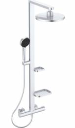 Ideal Standard ALU+ termostatinis dušo maišytuvas, 260 mm,  matinis chromas