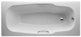 Plieninė vonia  PRAGA 180 x 80 cm, be rankenėlių (2.9410.2.004.000.1), balta