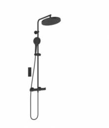 Termostatinė dušo sistema Ideal Standard T125+ su apvalia 300 mm, 3 funkcijų pagrindine dušo galva 12 l/min