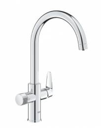 Maišytuvas filtruoto vandens sistemai "Grohe Blue"Pure BauCurve"