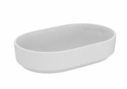 Praustuvas i.Life O montuojamas ant stalviršio 60 cm (600 x 440) mm, be persipylimo, be dugno vožtuvo, baltas