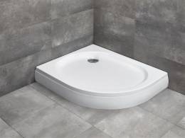 Dušo padėklas Radaway Patmos E 100x80R, baltas